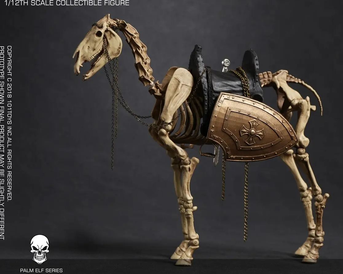 101TOYS -  PALM ELF SERIES Skeleton movable horse series set  Licensed  Action Figure