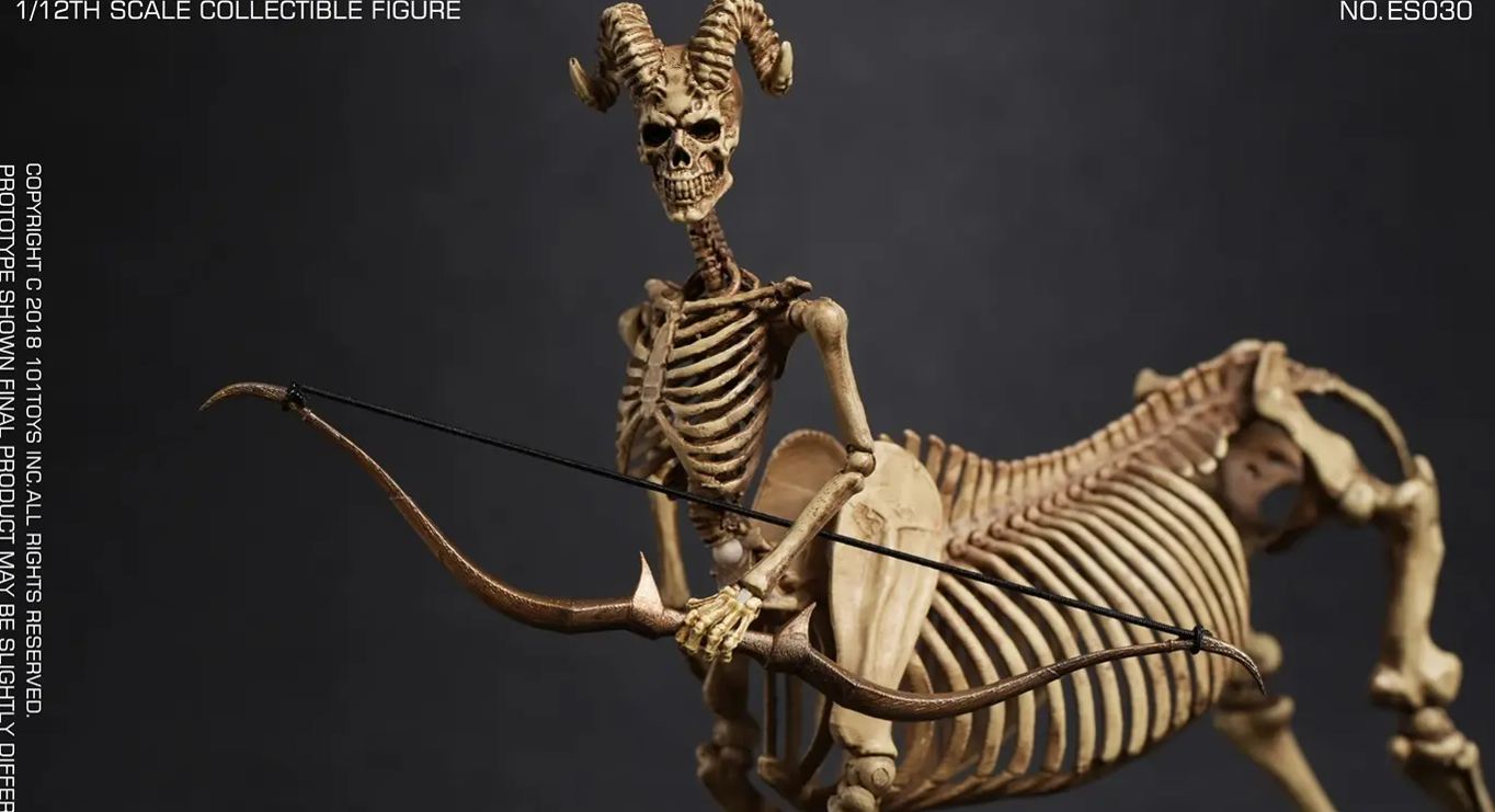 101TOYS -  PALM ELF SERIES Skeleton movable horse series set  Licensed  Action Figure