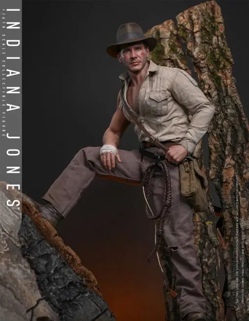 Hottoys - 1/6 Indiana Jones and the Temple of Doom Dr. Henry Jones MMS860 MMS861 Licensed Statue
