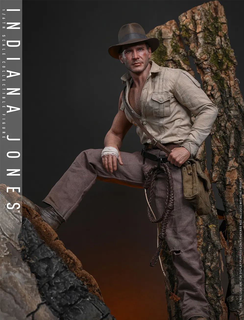 Hottoys - 1/6 Indiana Jones and the Temple of Doom Dr. Henry Jones MMS860 MMS861 Licensed Statue