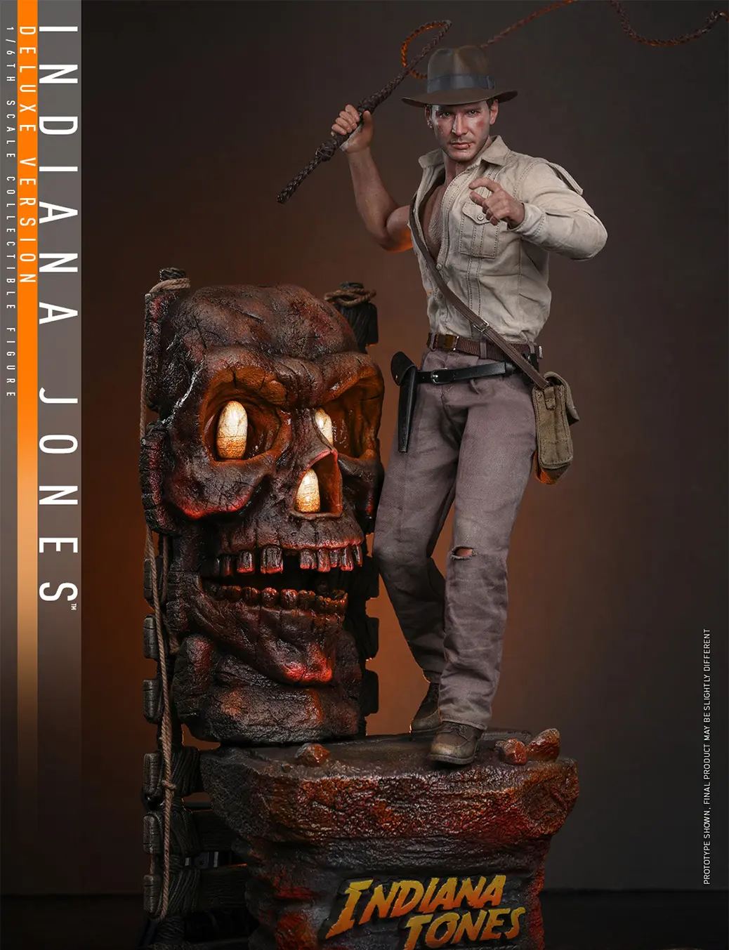 Hottoys - 1/6 Indiana Jones and the Temple of Doom Dr. Henry Jones MMS860 MMS861 Licensed Statue