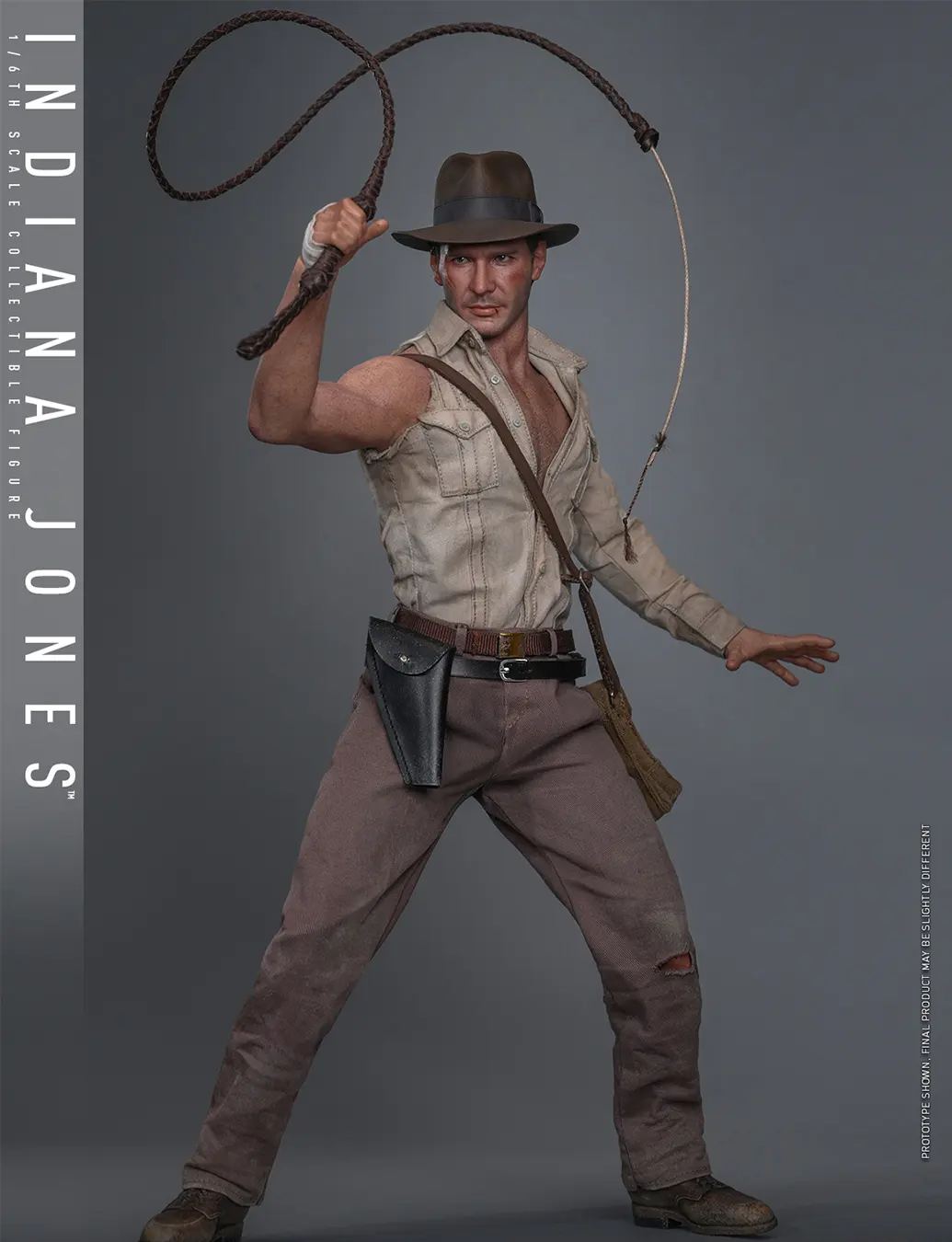 Hottoys - 1/6 Indiana Jones and the Temple of Doom Dr. Henry Jones MMS860 MMS861 Licensed Statue
