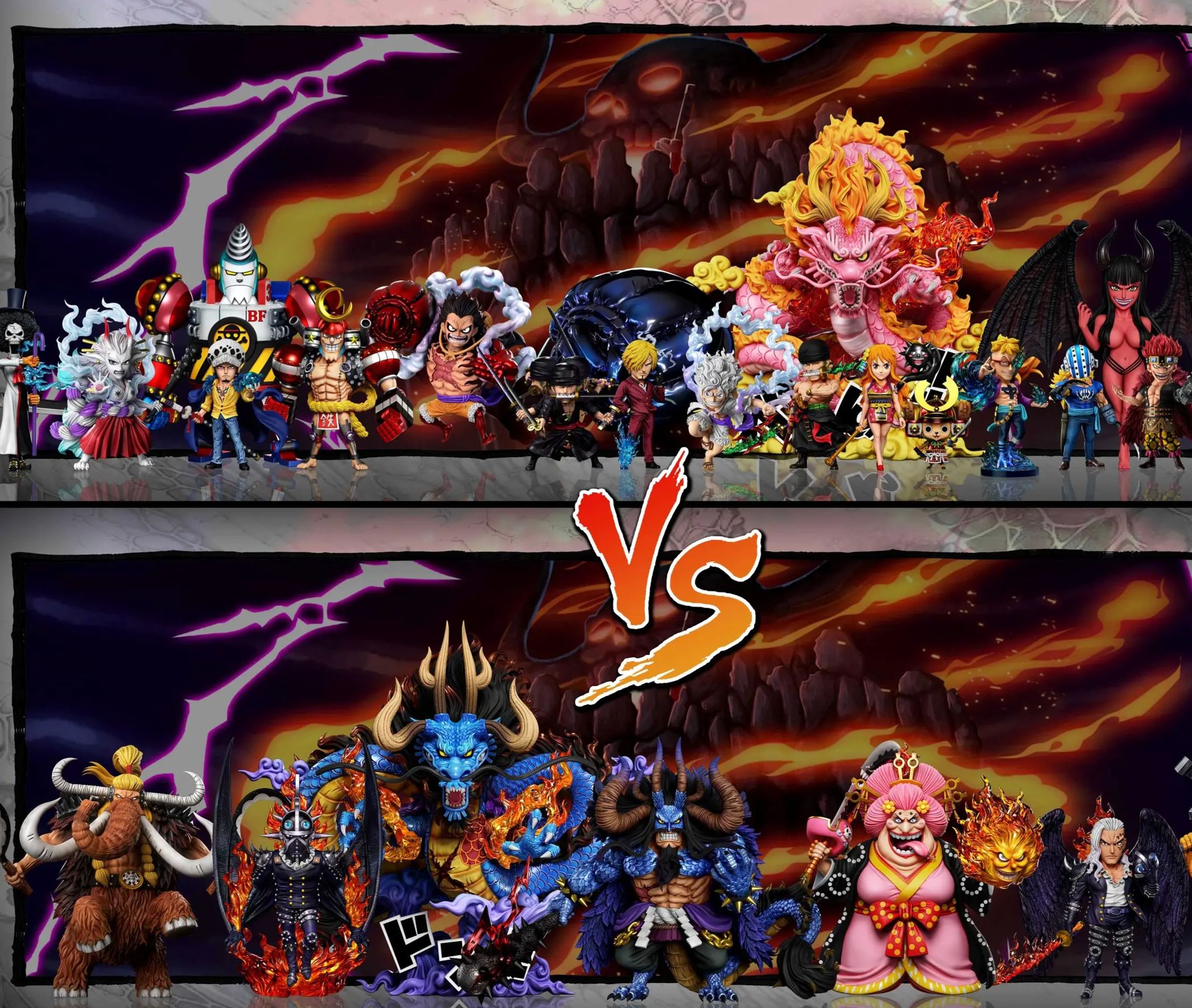 A+ Studio - Onigashima Final Battle #26 Kaido One Piece Statue