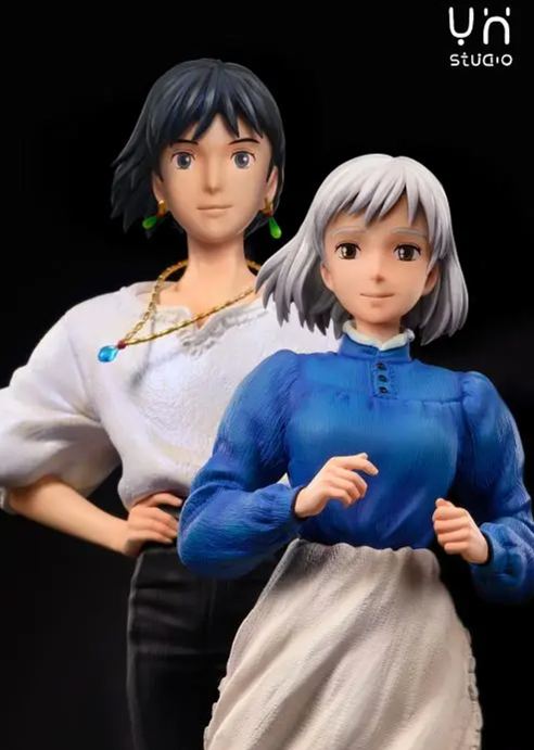 Ying Huo Studio - Howl's Moving Castle 5 Piece Set Howl's Moving Castle Statue