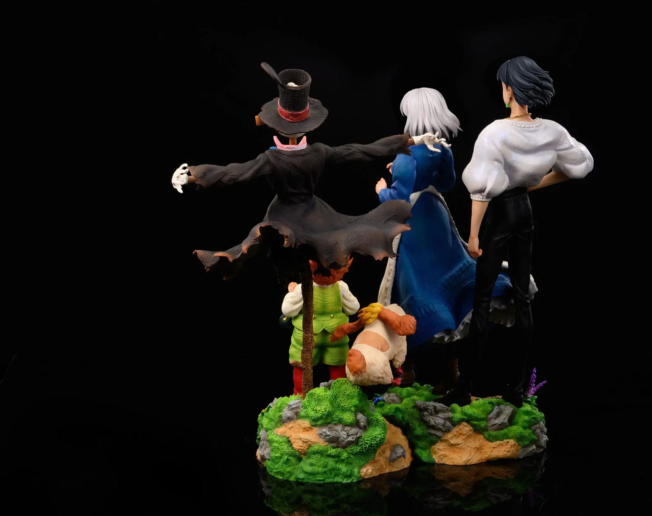 Ying Huo Studio - Howl's Moving Castle 5 Piece Set Howl's Moving Castle Statue