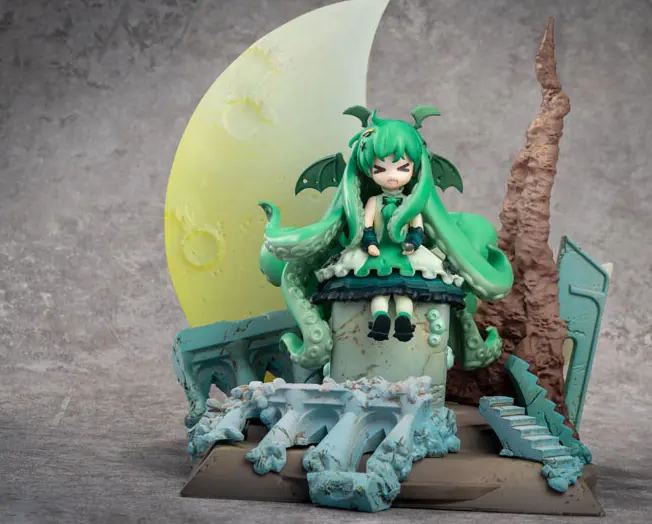 FengRong - Original Cthulhu Chibi Absent-minded Master of R'lyeh Licensed Statue