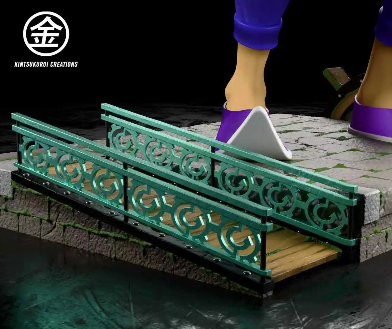 Kintsukuroi Creations Studio - Happy X Angry Mask Salesman The Legend of Zelda Statue