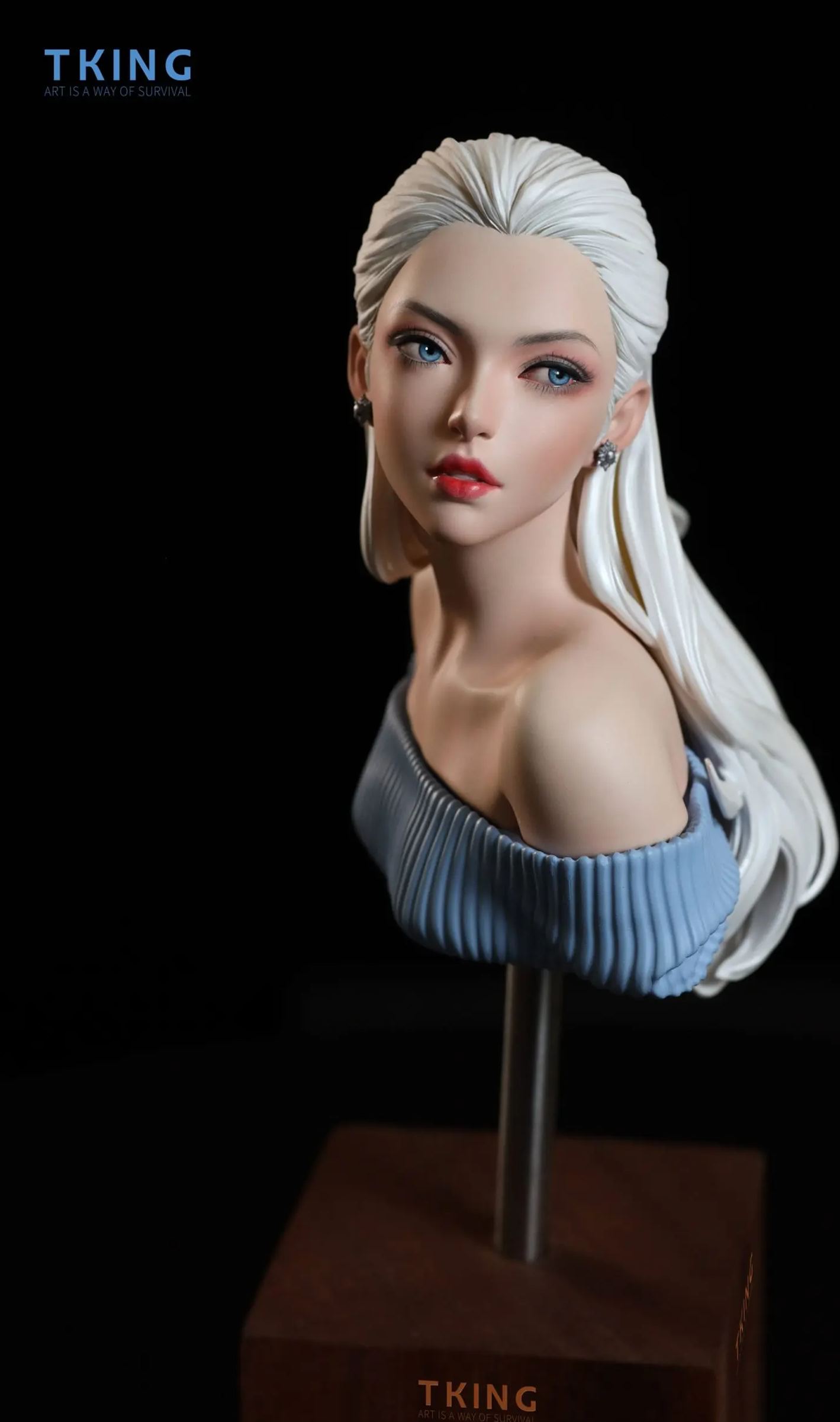 Tking Studio - Bust of the Girl Who Looked Back Original Statue