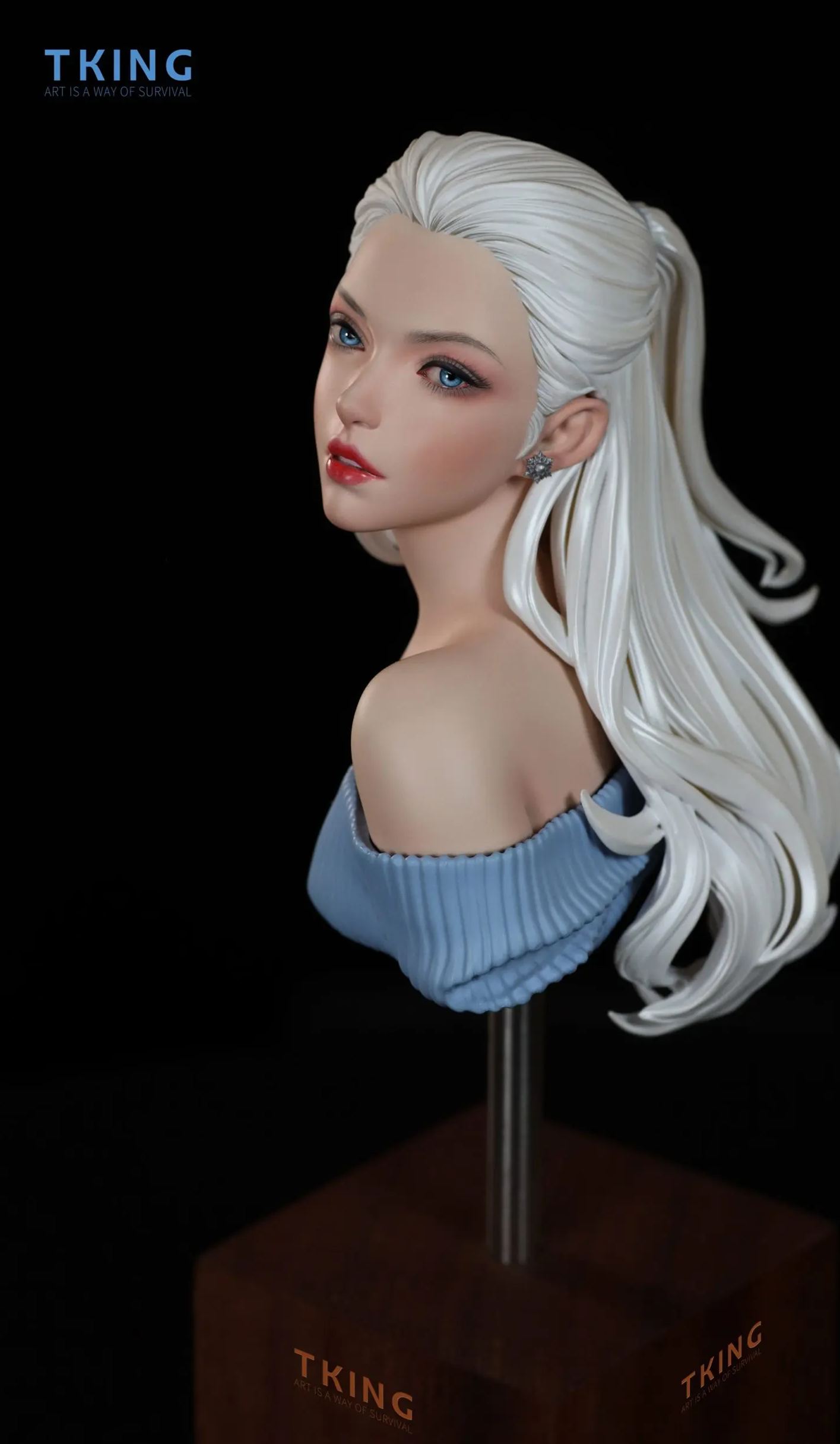 Tking Studio - Bust of the Girl Who Looked Back Original Statue