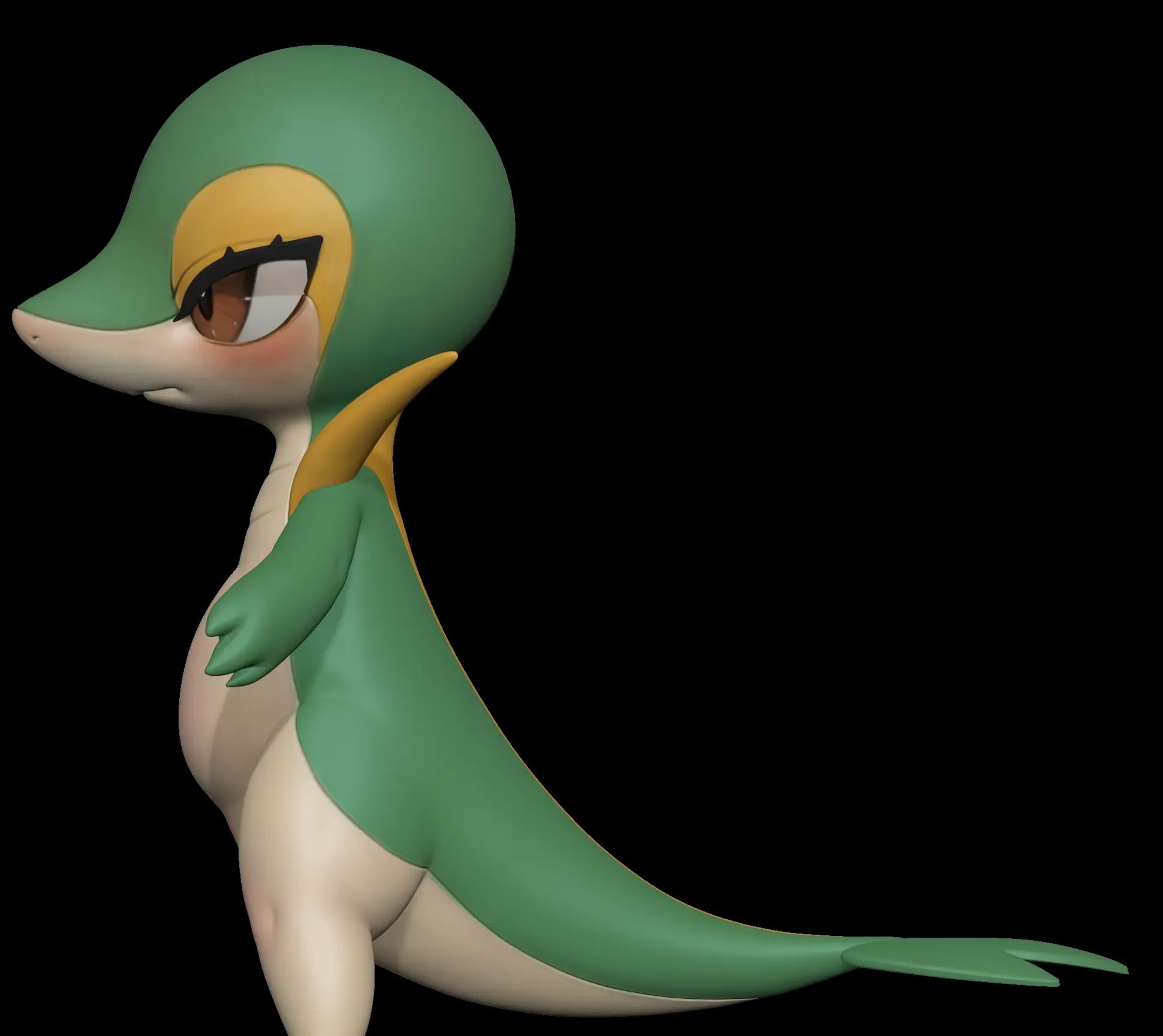Spirit Demon Studio - Snivy Masturbation Cup Pokemon Statue