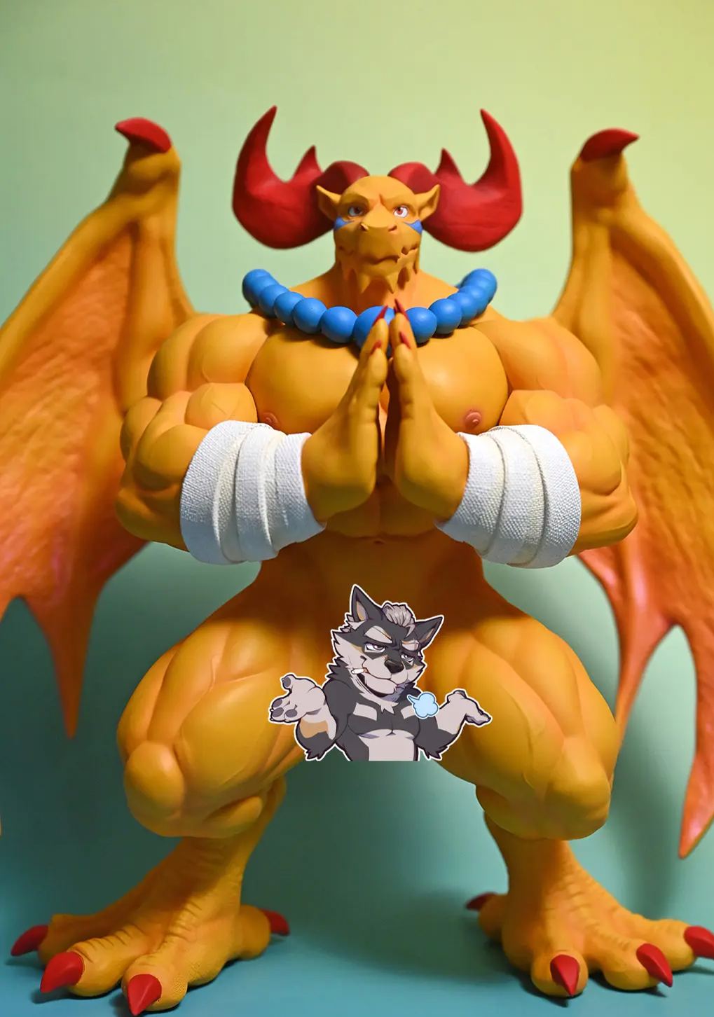 Shibadon Studio - Garr Breath of Fire III Statue