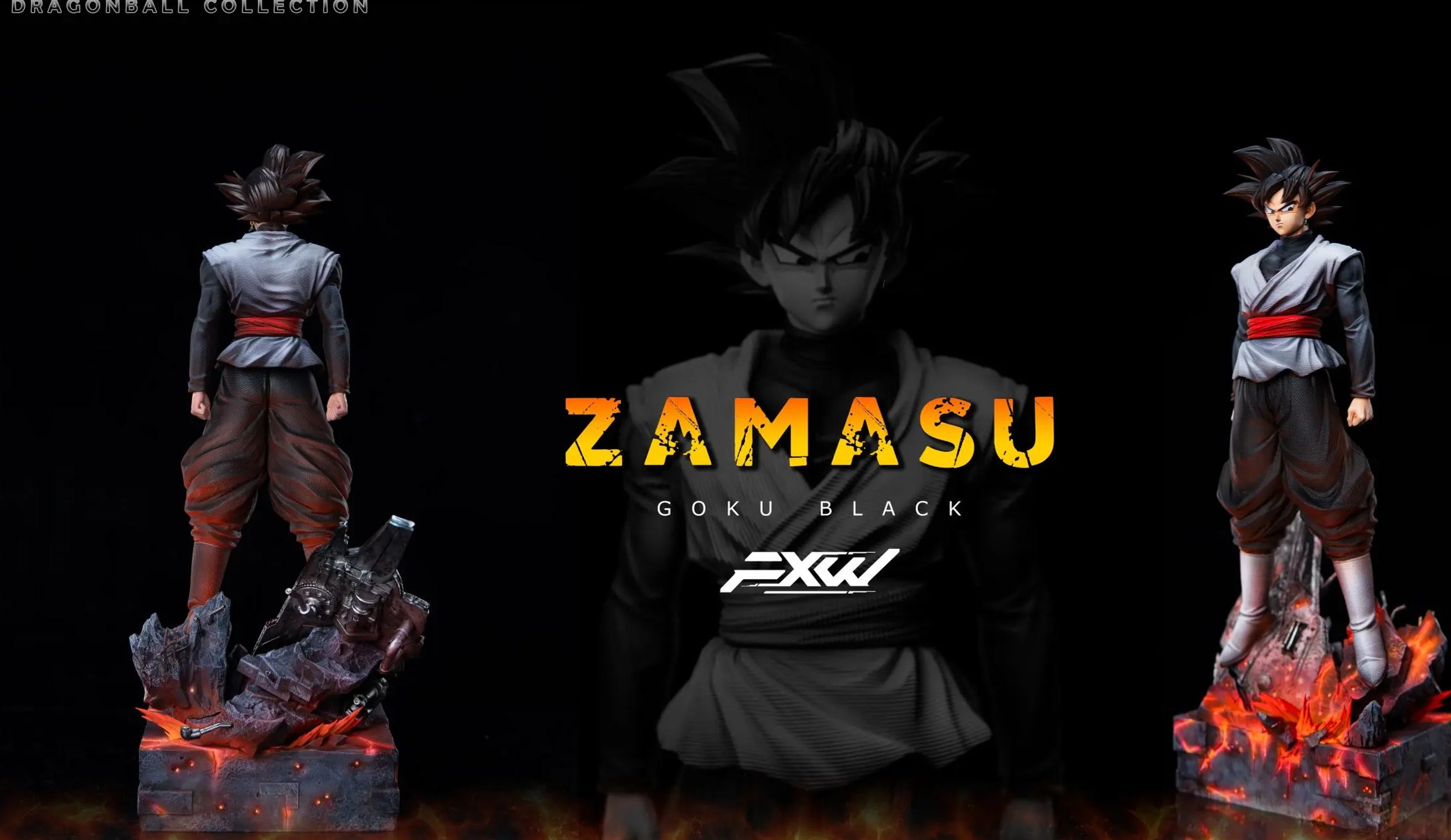 FXW Studio - Goku Black Dragon Ball Statue