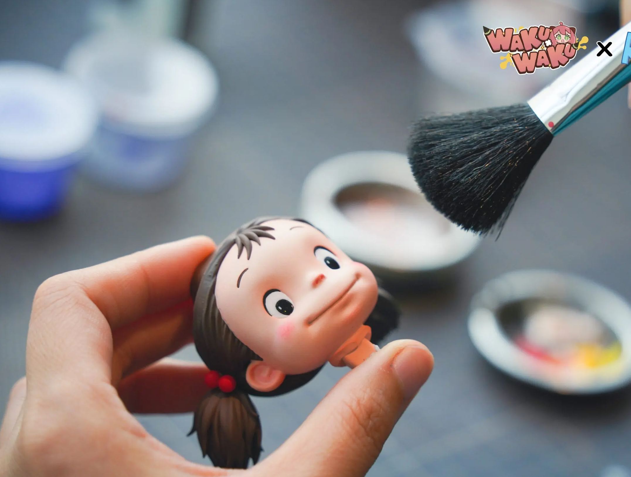 WakuWaku Studio - Mei X Mini Totoro Miyazaki Hayao Series #1 My Neighbor Totoro Statue