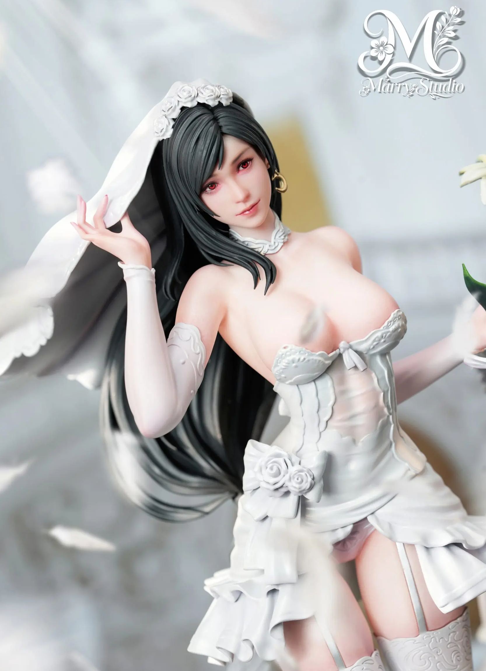 Marry Studio - Tifa Bride Final Fantasy Statue