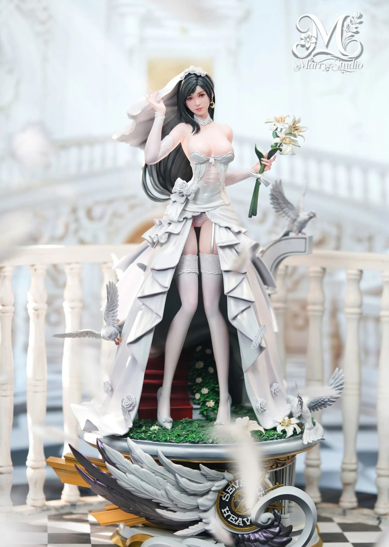 Marry Studio - Tifa Bride Final Fantasy Statue