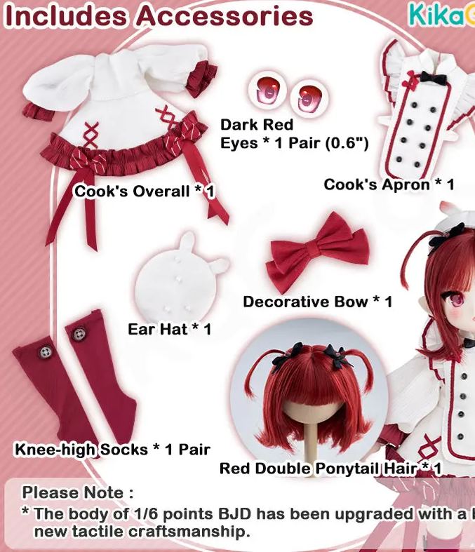 Tiny Fox - TinyFox Piercy 1/6 Points Angel Body Ball-joint Doll  Licensed Statue