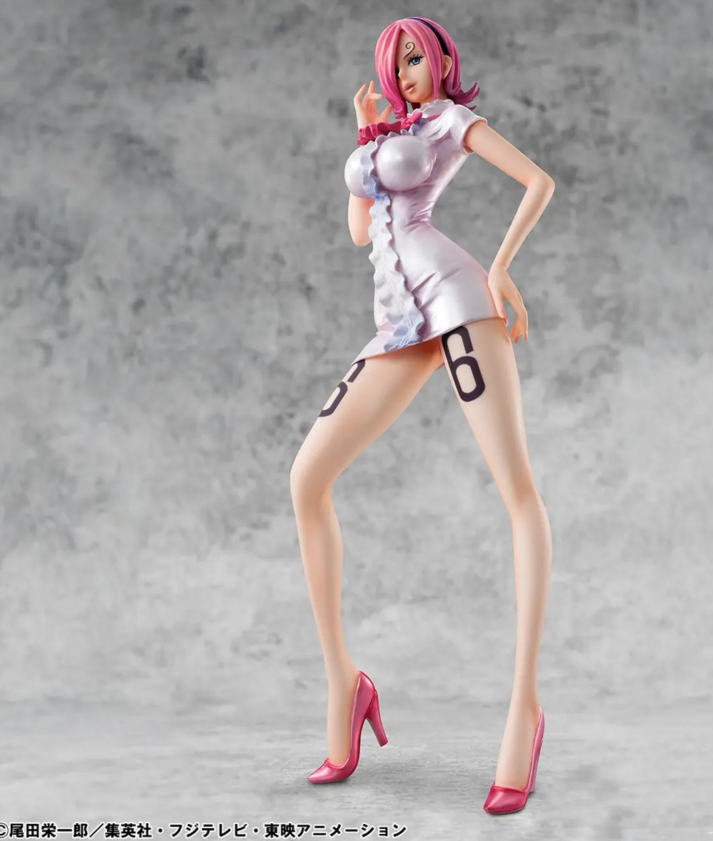 MegaHouse - One Piece Vinsmoke Reiju Portrait Of Pirates Limited Edition Figure Licensed