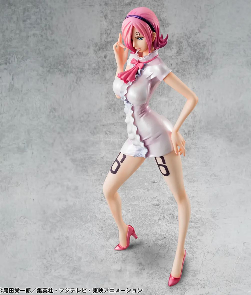 MegaHouse - One Piece Vinsmoke Reiju Portrait Of Pirates Limited Edition Figure Licensed