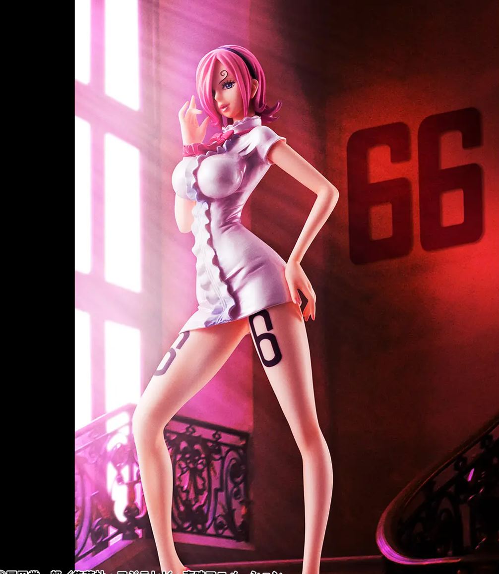 MegaHouse - One Piece Vinsmoke Reiju Portrait Of Pirates Limited Edition Figure Licensed