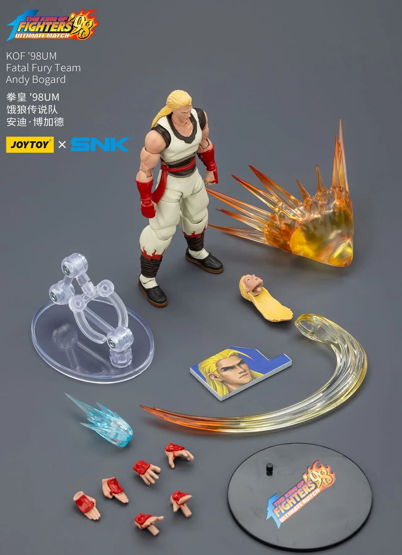 JOYTOY - KOF'98UM Fatal Fury Team JT03318 JT03325 JT03332 Licensed Statue 
