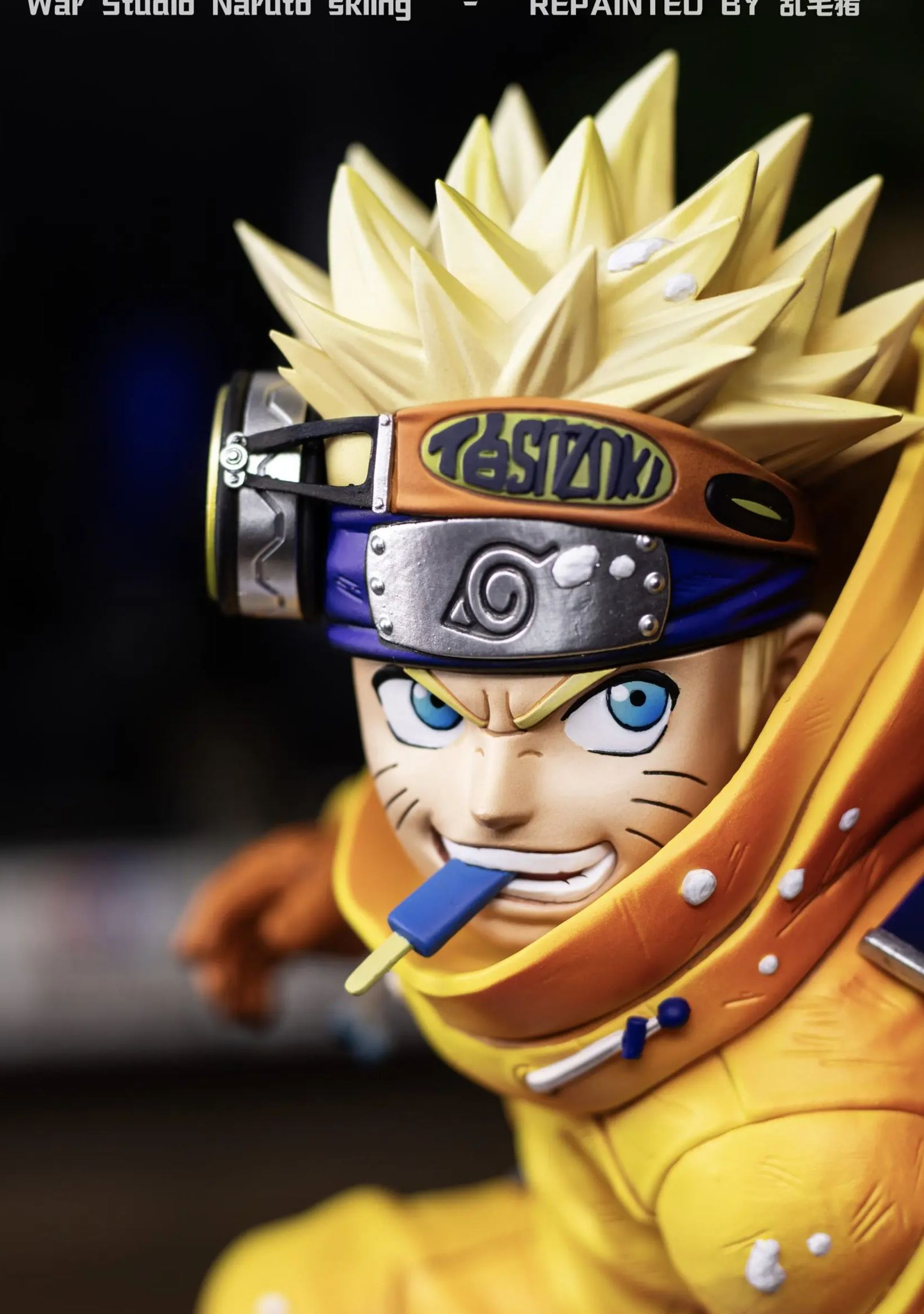 War Studio - Naruto Skiing Naruto Statue 