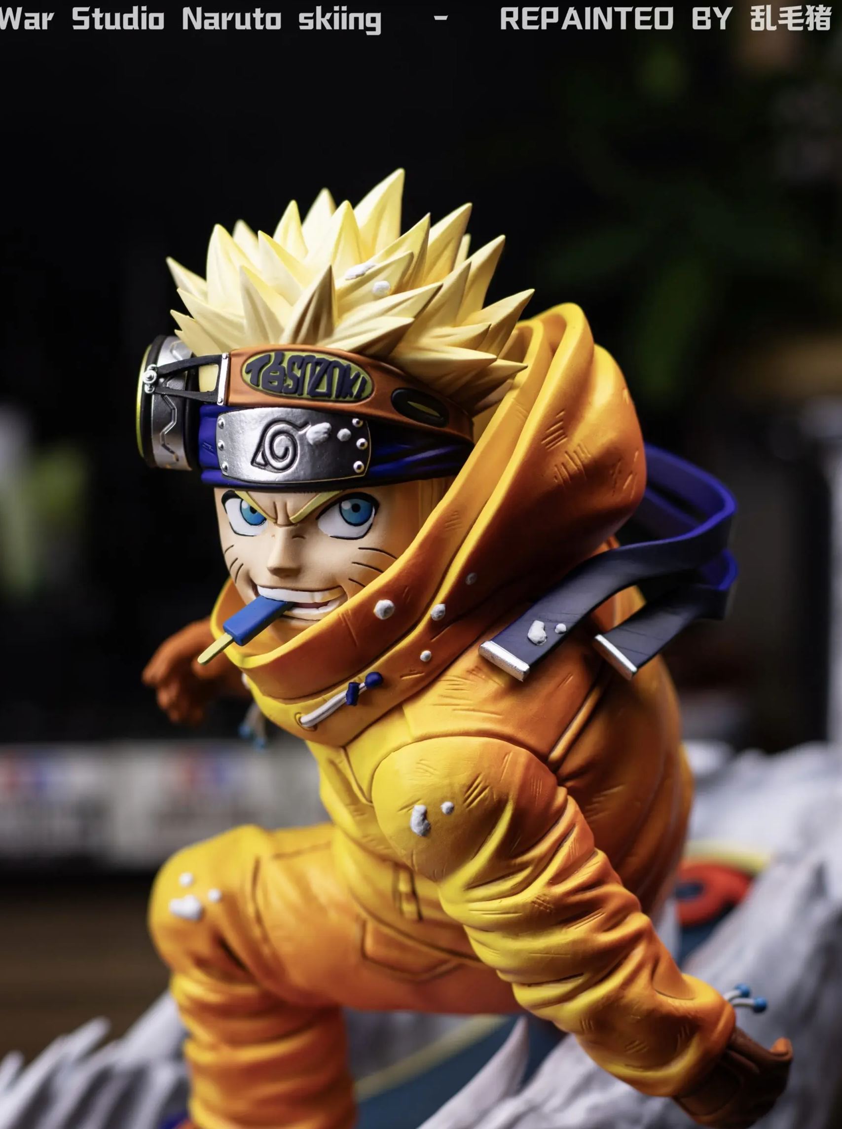 War Studio - Naruto Skiing Naruto Statue 