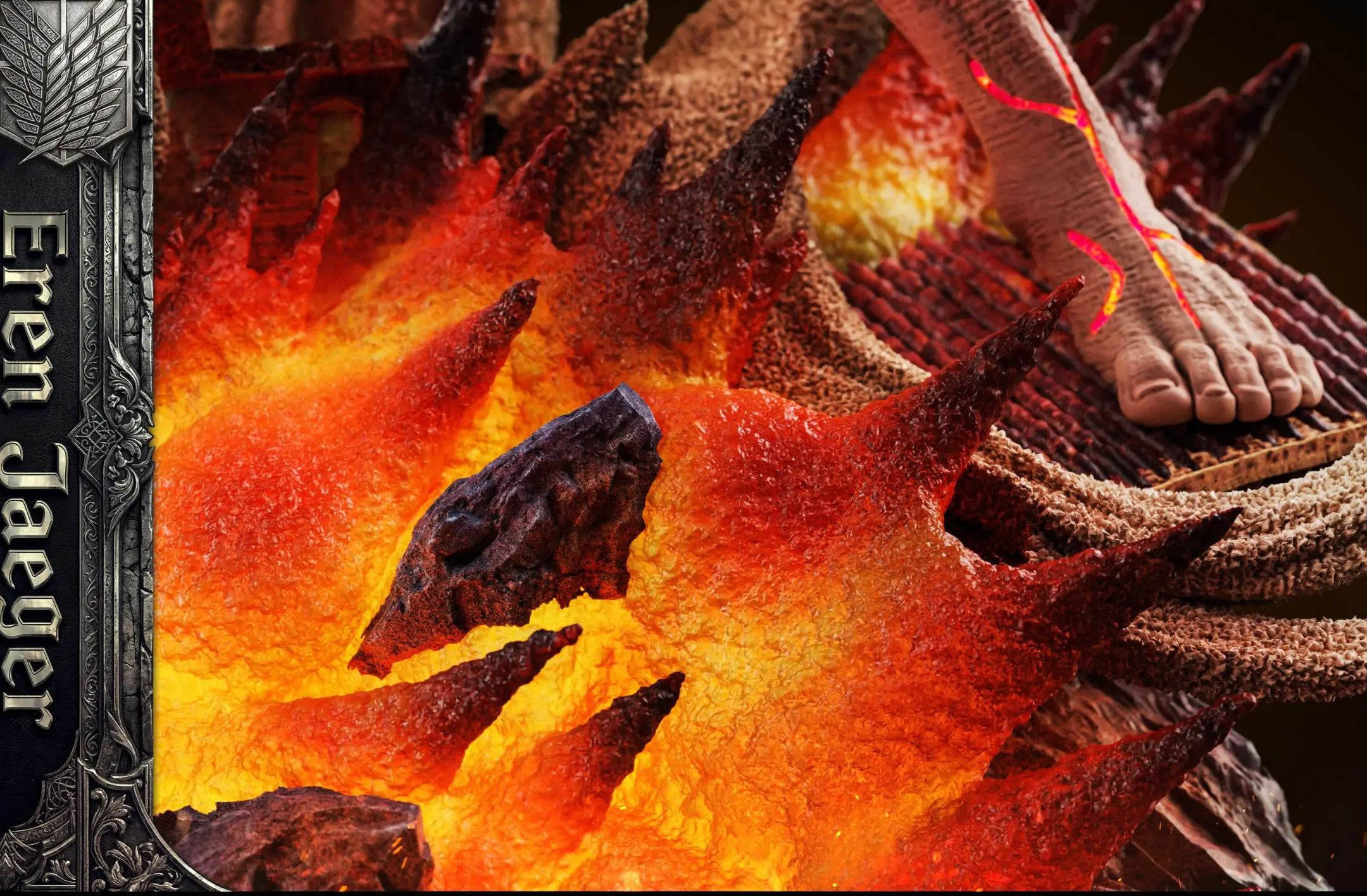 K1 Studio - Roaring Eren Jaeger Attack on Titan Statue 