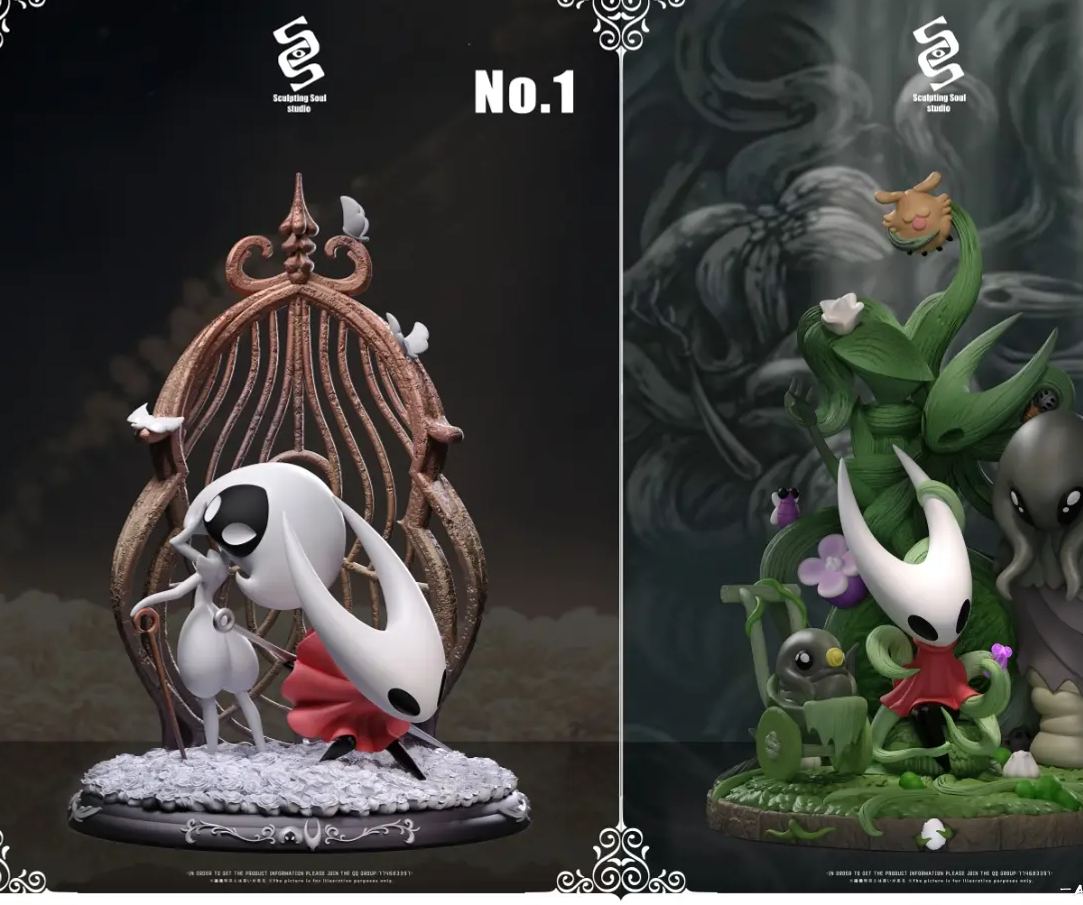 Sculpting Soul Studio - Twisted Child Hollow Knight Statue