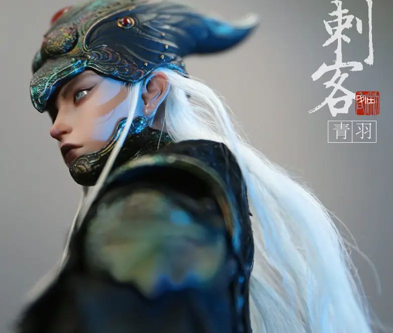 Rebellious Bones - 1/6 Assassin Qing Yu CK001 Ancient Wuxia Action Figure Licensed Statue 