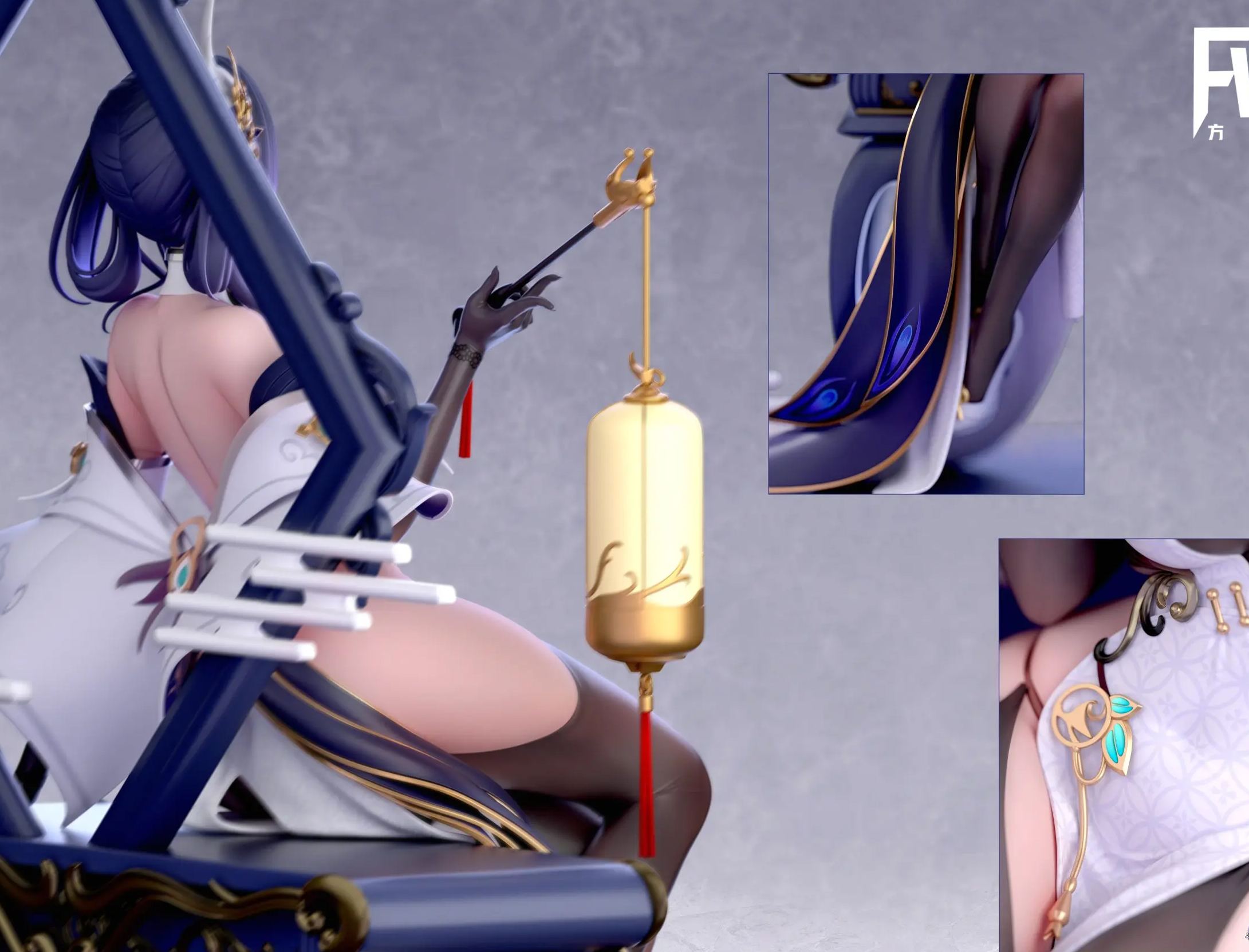 DOU Studio - Dark Souls Series #01 The God-Devourer Aldrich Statue 