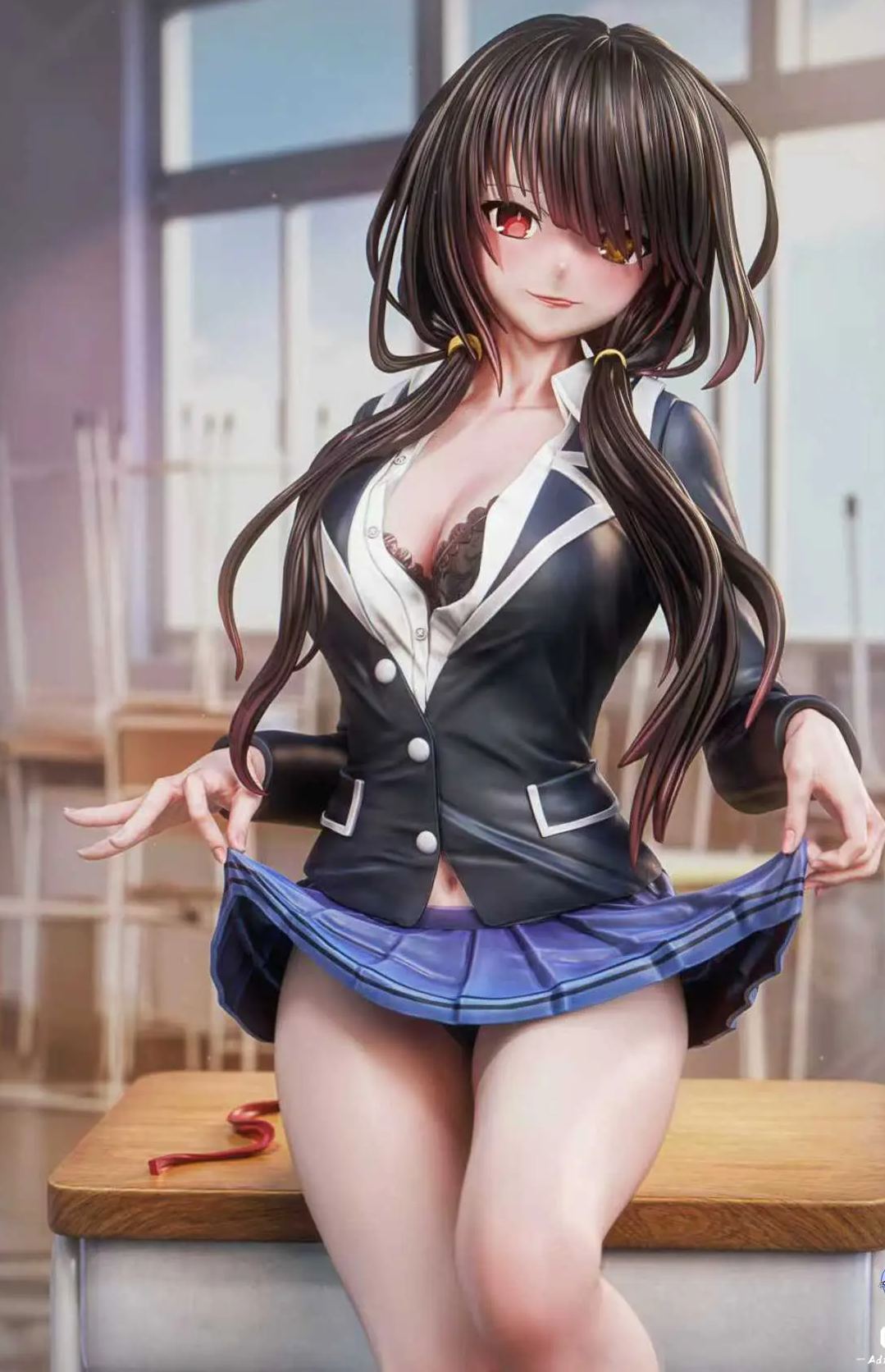 Hui Man Studio - Tokisaki Kurumi School Uniform Date A Live Statue 