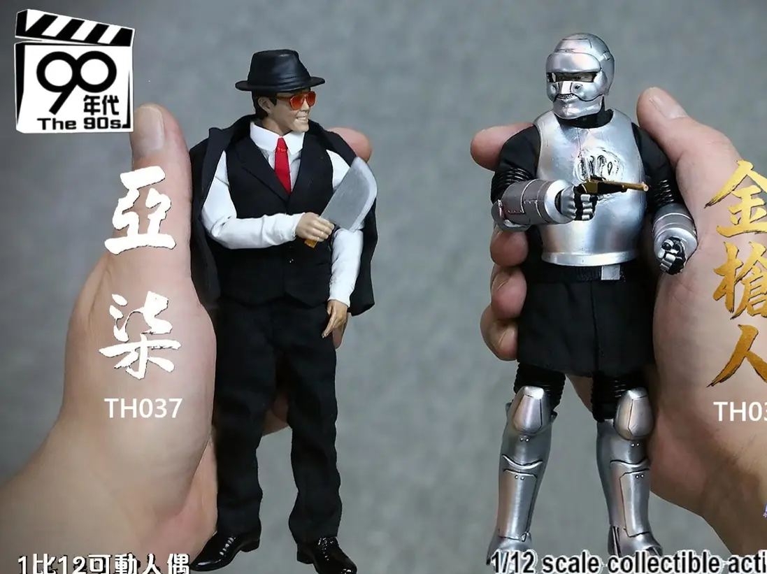 90's Studio - YA QI 2.0 X Golden Gunner Action Figure TH037 TH038 Licensed