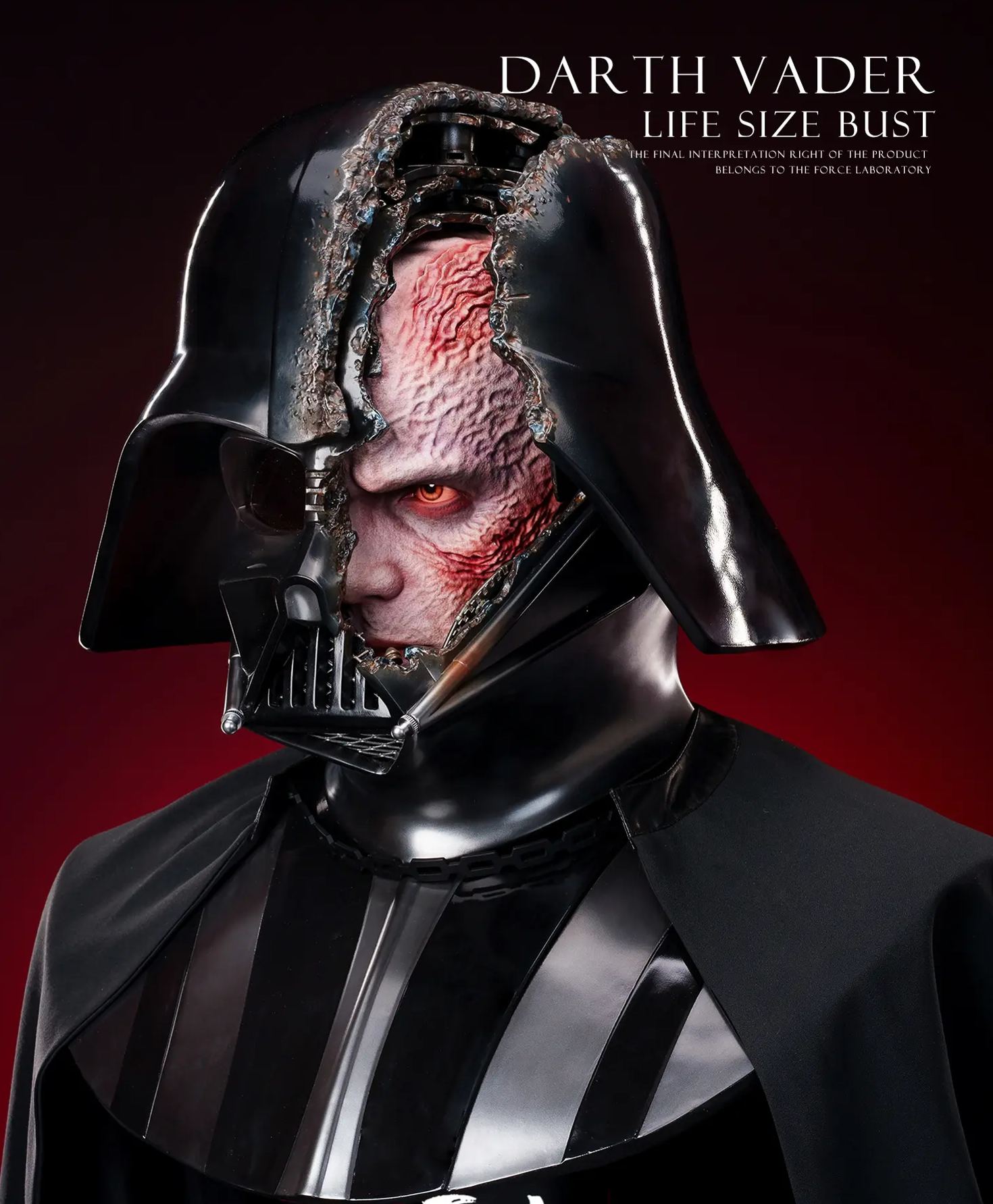 Force Studio - Darth Vader Life Size Bust Star Wars Statue 