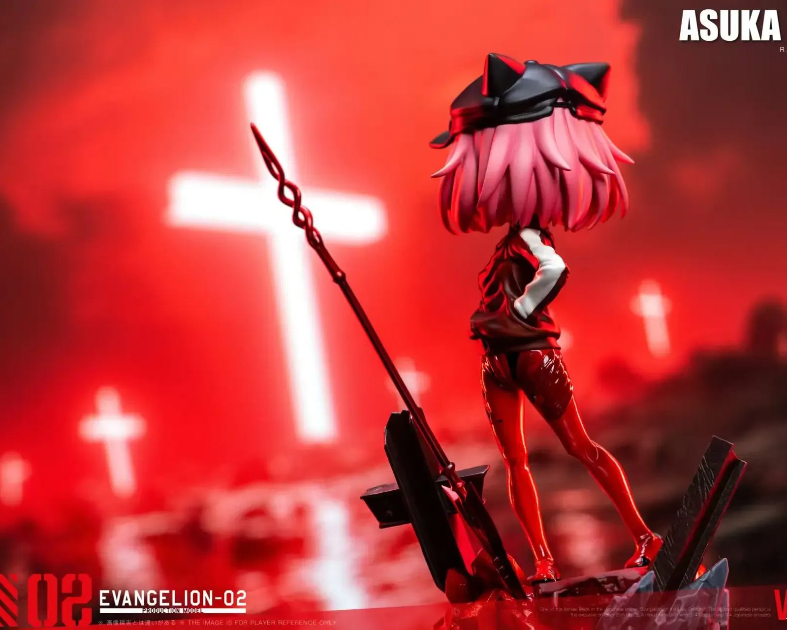 RX Studio - Anya Cosplay Eva Soryu Asuka Langley Spy x Family Statue 