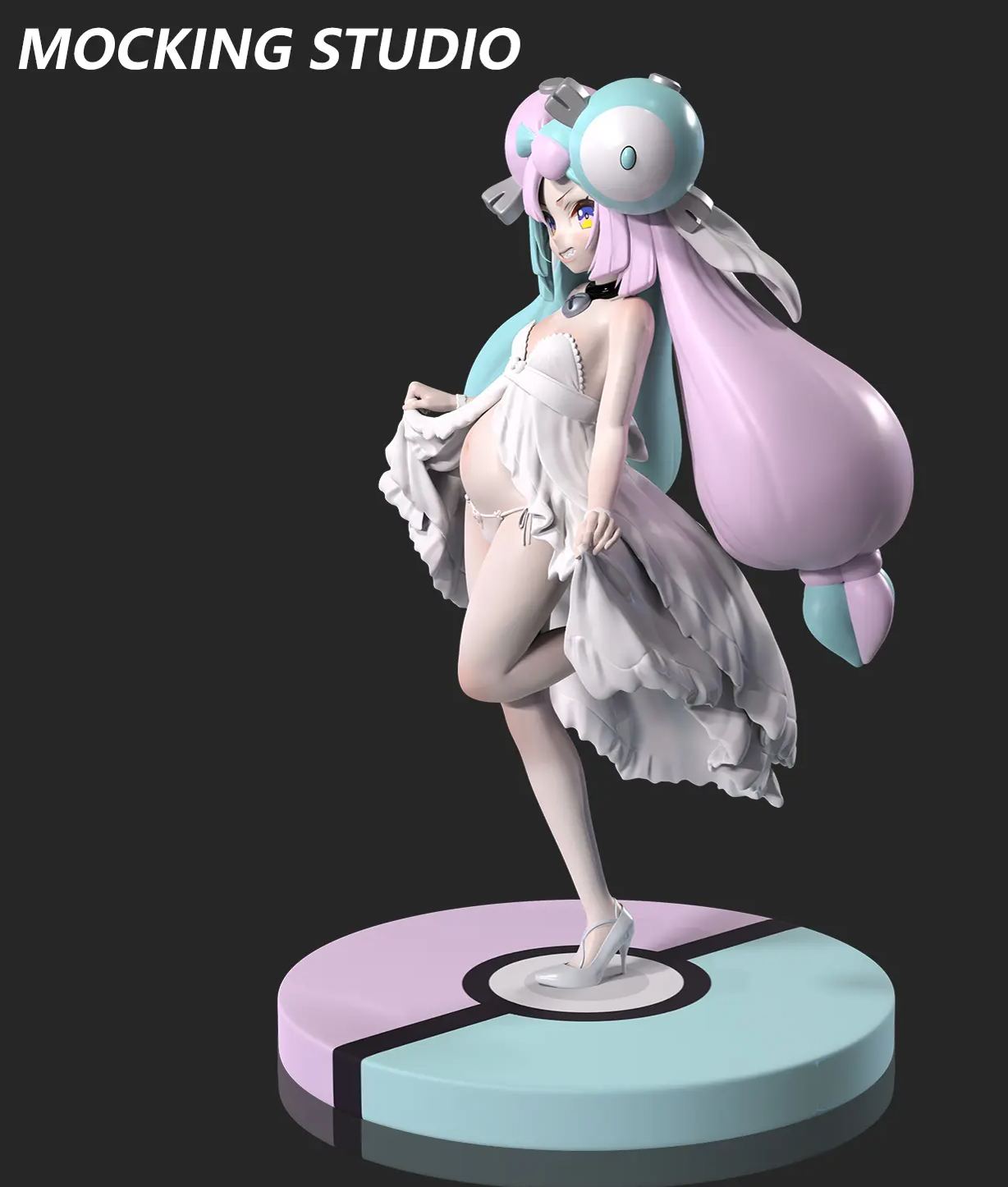Zhu Yi Wan Jia Studio - Iono Sexy Lingerie Pokemon Statue