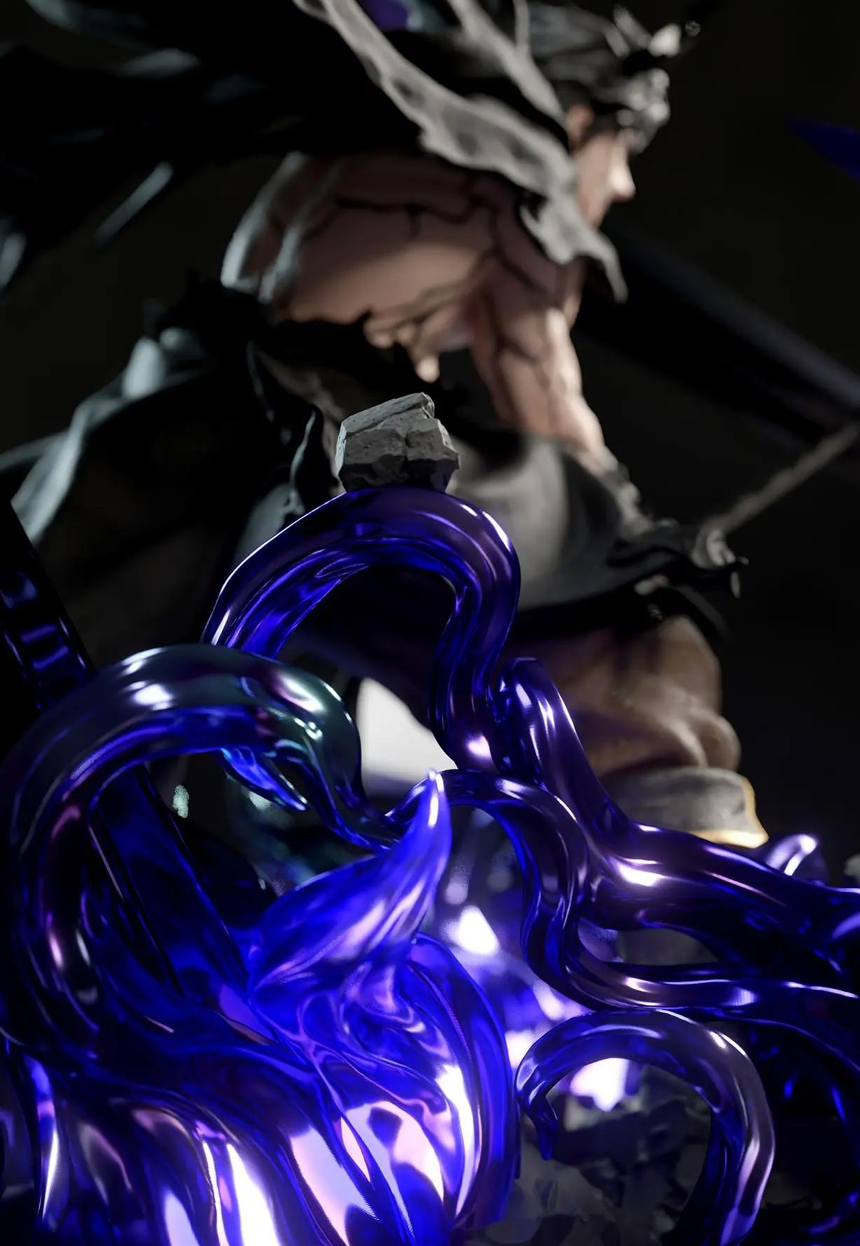 YUMS-Collectors Studio - Yami Sukehiro Yami's Kijin transformation Black Clover Statue