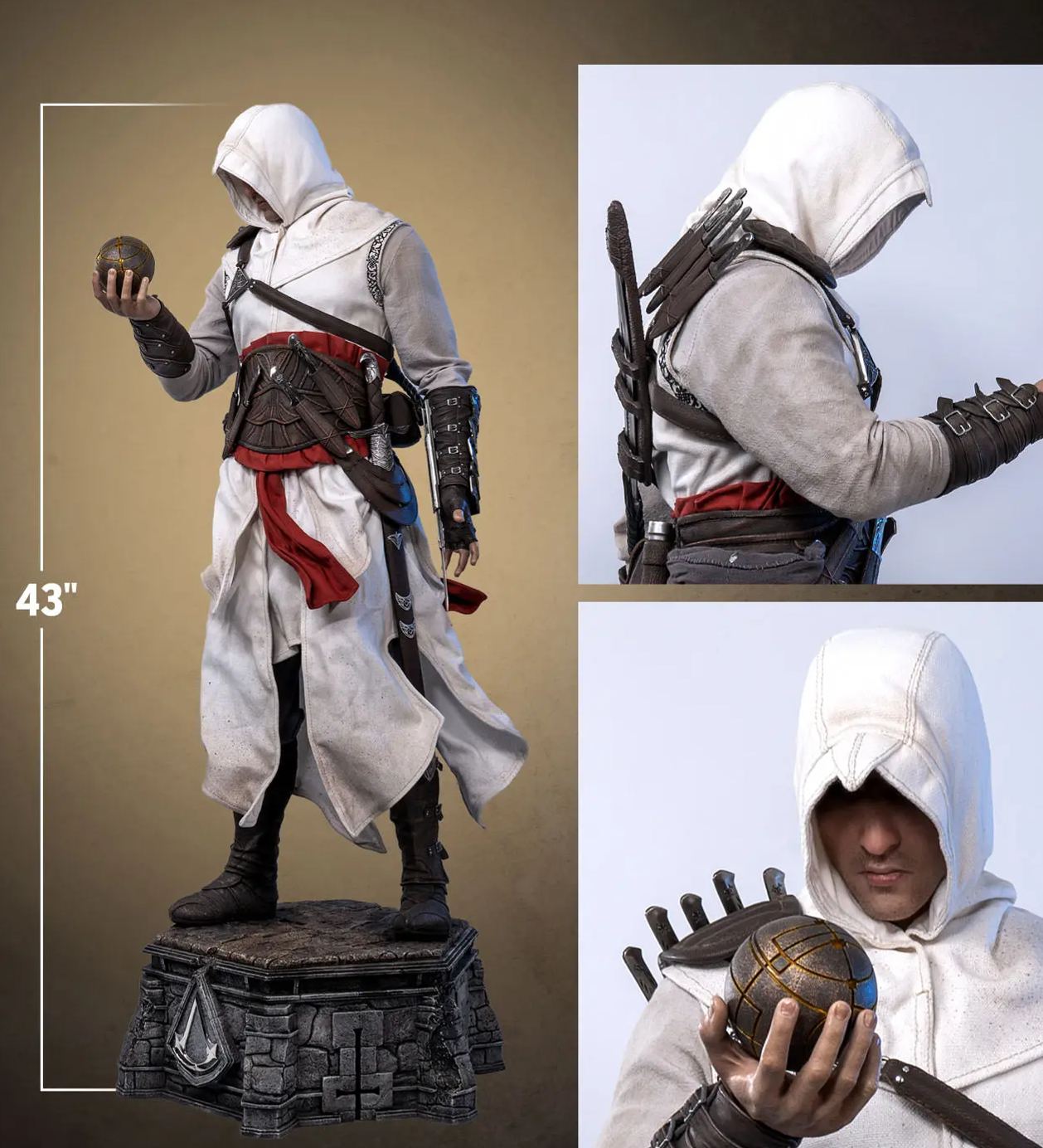 PureArts Studio - Assassin’s Creed Altair Ibn-La'Ahad 1/2 Scale Statue Licensed 
