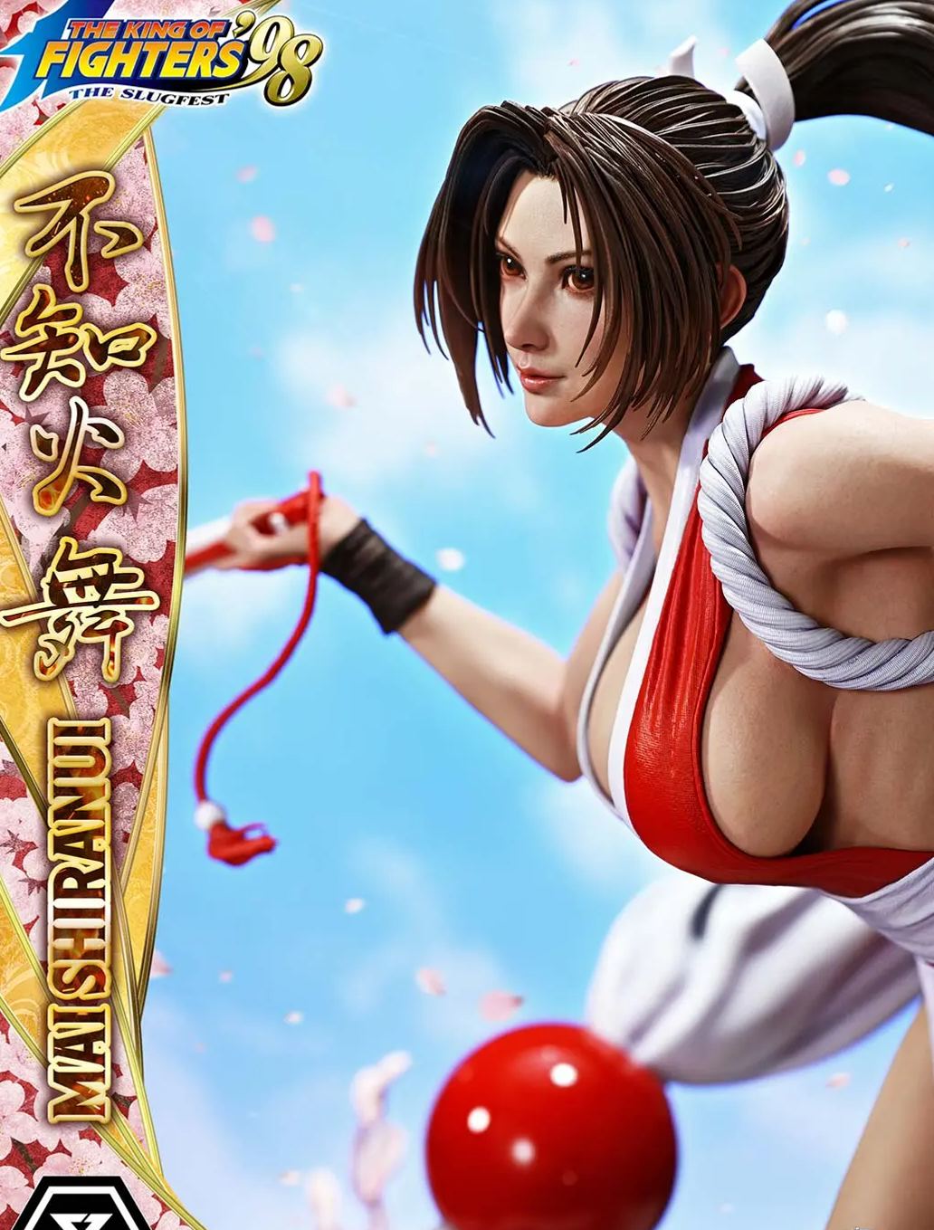 Prime 1 Studio - Real Elite Masterline THE KING OF FIGHTERS '98 MAI SHIRANUI 1/4 Statue REMKOF-01 REMKOF-01UT REMKOF-01UTS Licensed Statue