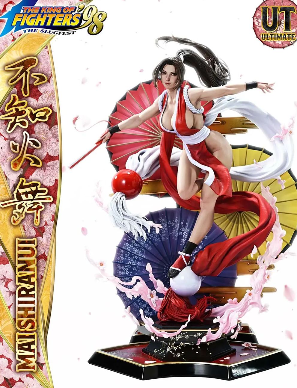 Prime 1 Studio - Real Elite Masterline THE KING OF FIGHTERS '98 MAI SHIRANUI 1/4 Statue REMKOF-01 REMKOF-01UT REMKOF-01UTS Licensed Statue