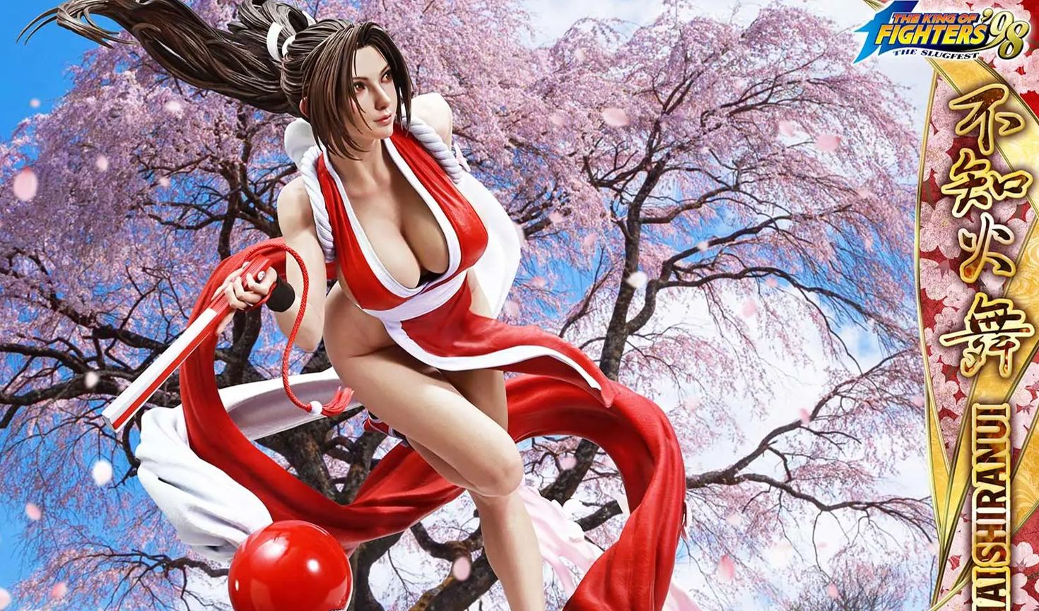 Prime 1 Studio - Real Elite Masterline THE KING OF FIGHTERS '98 MAI SHIRANUI 1/4 Statue REMKOF-01 REMKOF-01UT REMKOF-01UTS Licensed Statue