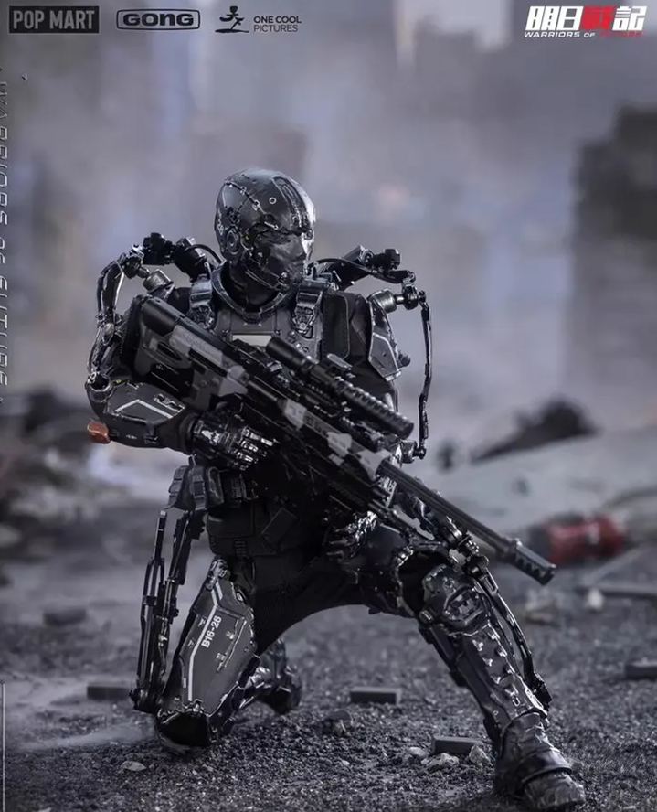 GONG Studio - POP MART X GONG Studio Warriors of Future Series Tyler X Johnson Action Figure Licensed