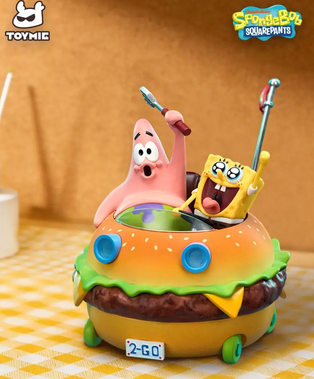 TOYMIE - SpongeBob SquarePants Krusty Krab Magnetic Levitation Night Light Licensed Statue