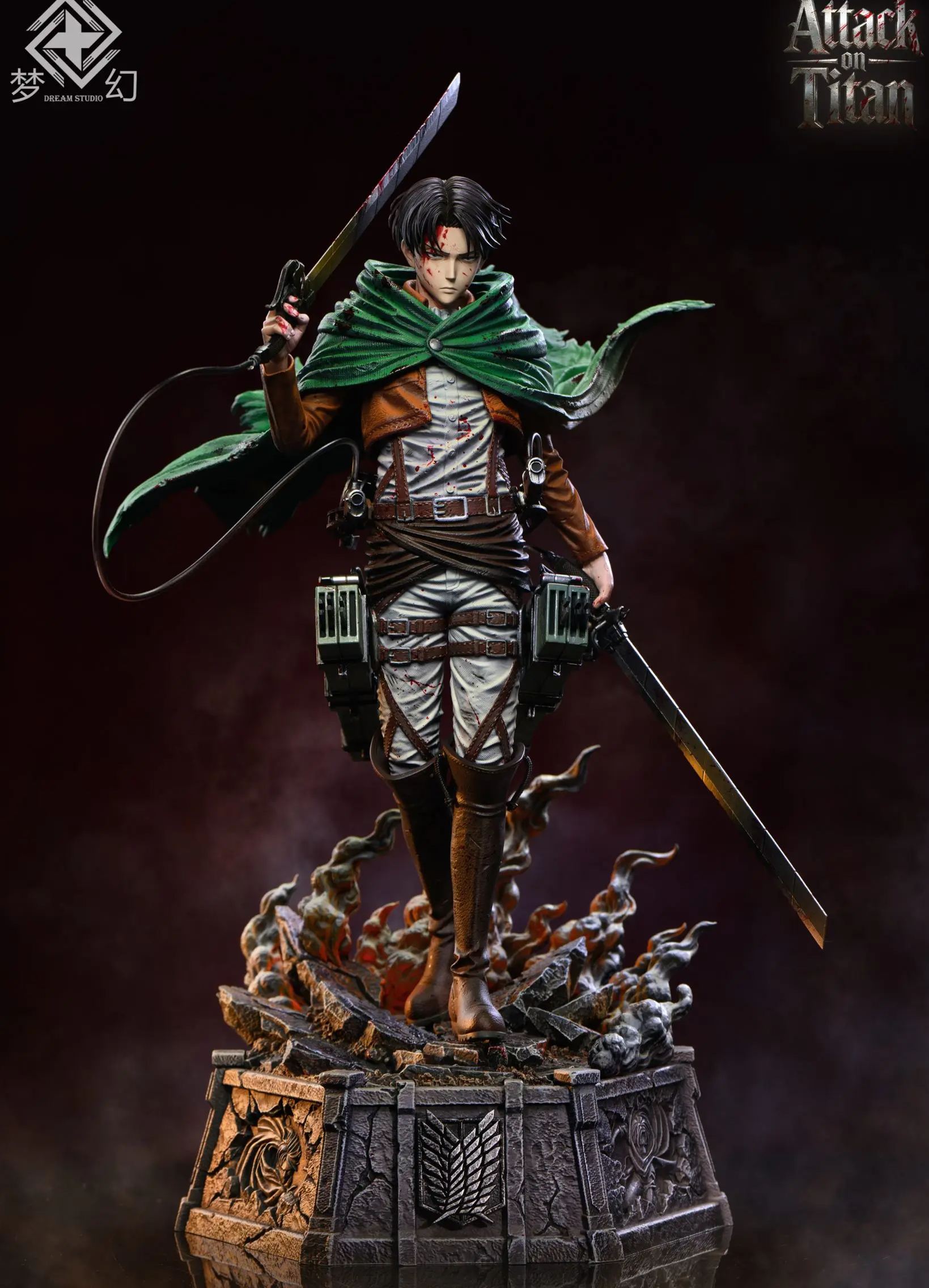 Dream Studio - Levi Ackerman Attack on Titan Statue