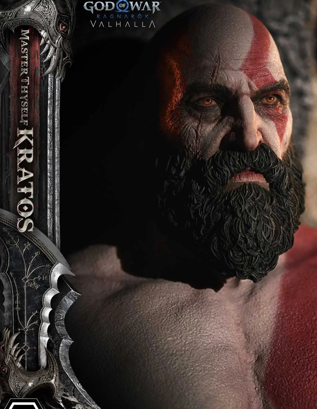 Prime 1 Studio - God of War: Ragnarok Master Thyself Kratos 1/3 Scale Statue TLCGOW-01 TLCGOW-01S Licensed Statue