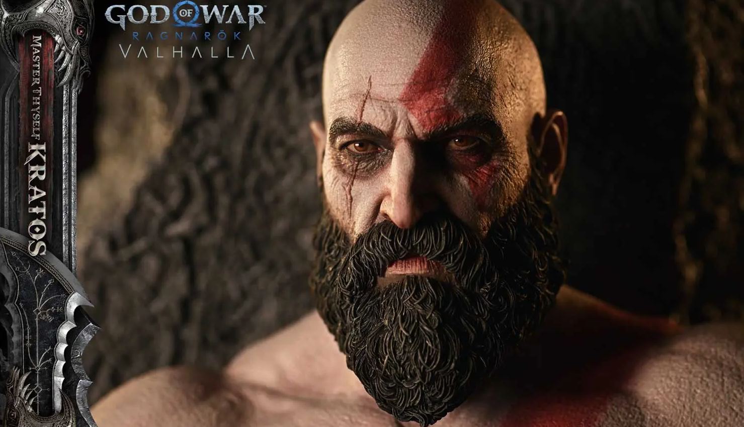 Prime 1 Studio - God of War: Ragnarok Master Thyself Kratos 1/3 Scale Statue TLCGOW-01 TLCGOW-01S Licensed Statue