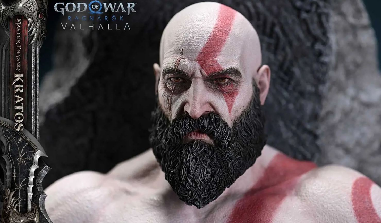 Prime 1 Studio - God of War: Ragnarok Master Thyself Kratos 1/3 Scale Statue TLCGOW-01 TLCGOW-01S Licensed Statue