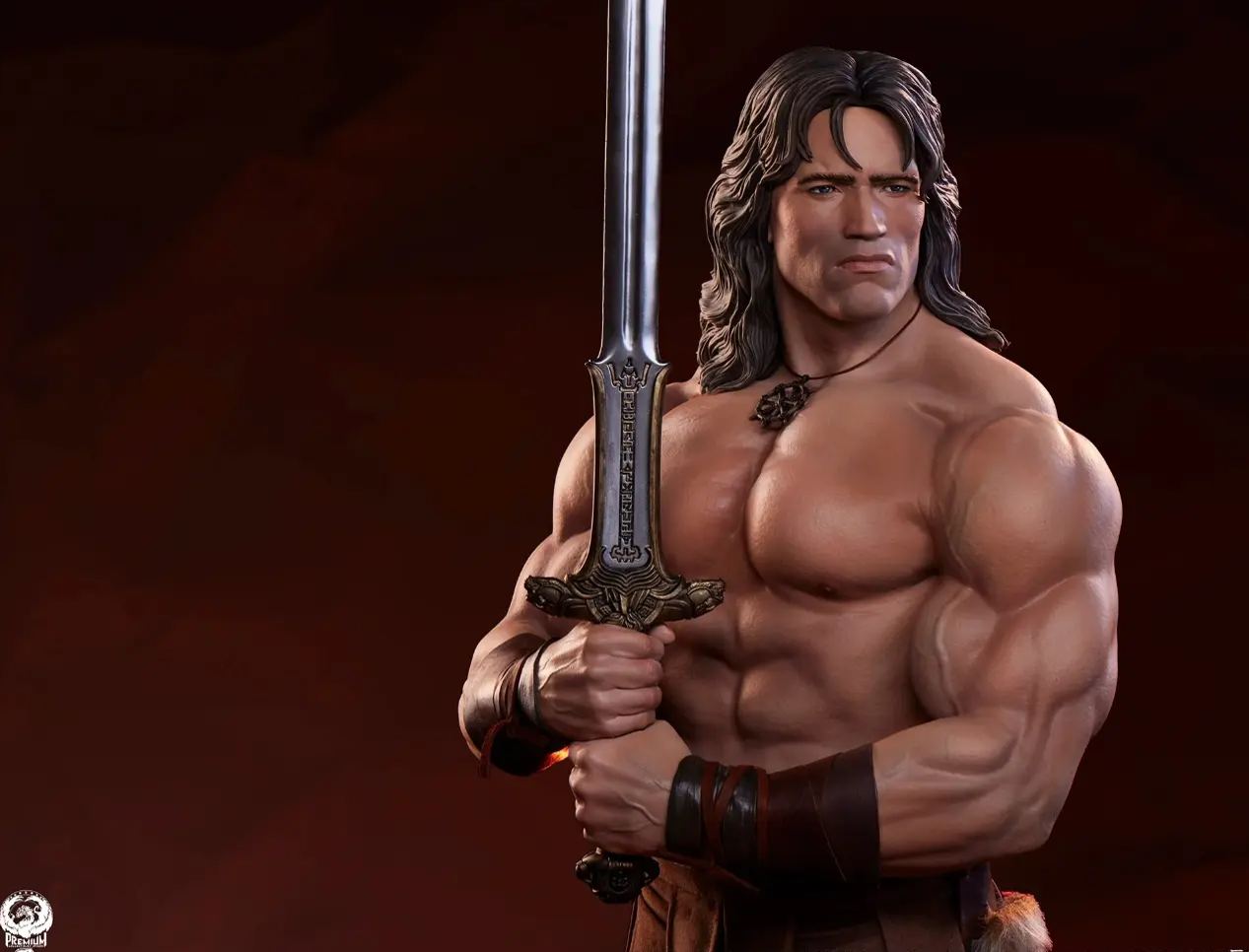 Sideshow Collectibles X Premium Collectibles Studio - Conan 1/2 Scale Elite Series Statue Licensed Statue
