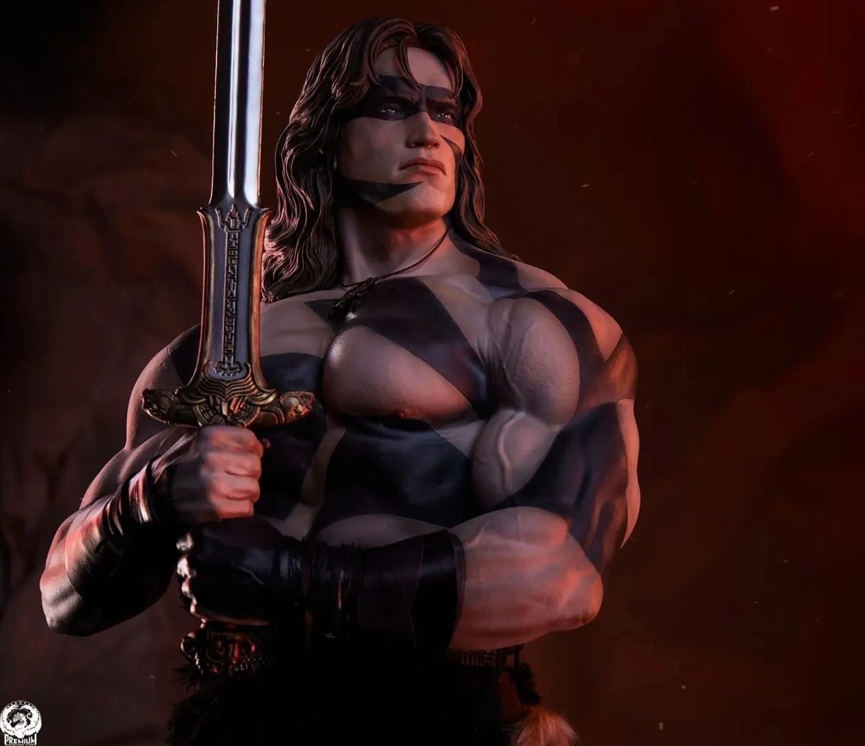 Sideshow Collectibles X Premium Collectibles Studio - Conan 1/2 Scale Elite Series Statue Licensed Statue