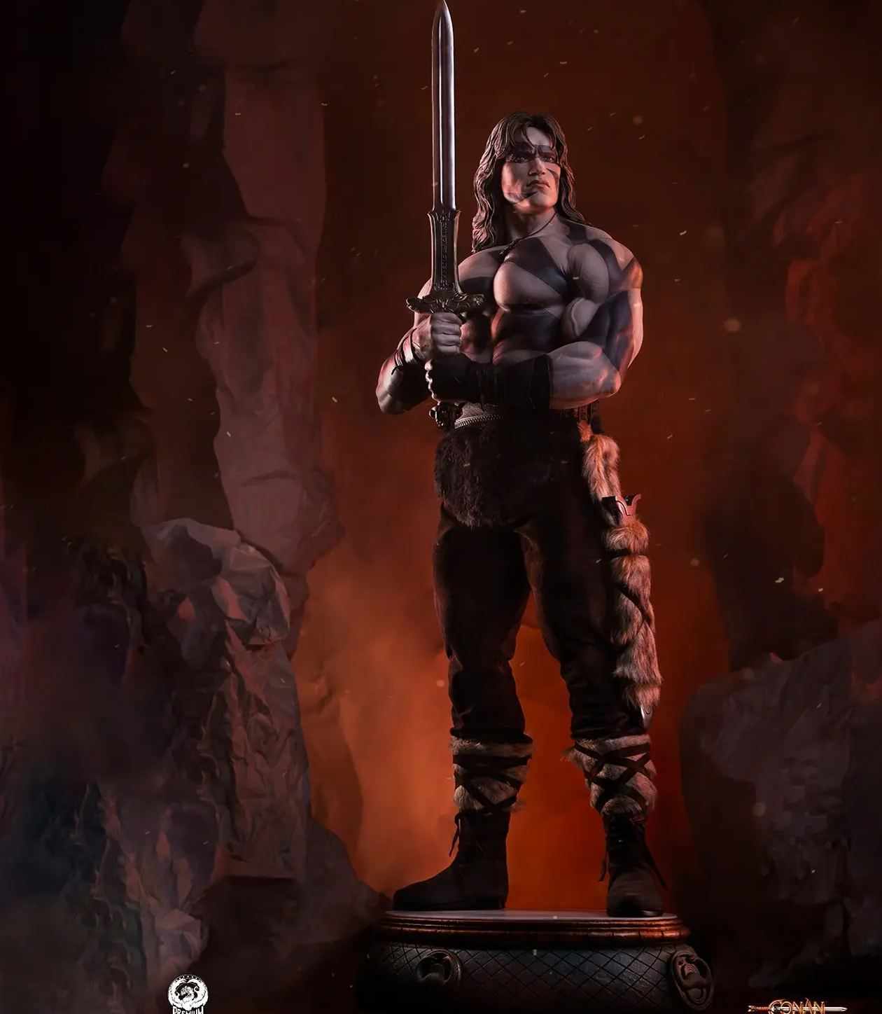 Sideshow Collectibles X Premium Collectibles Studio - Conan 1/2 Scale Elite Series Statue Licensed Statue