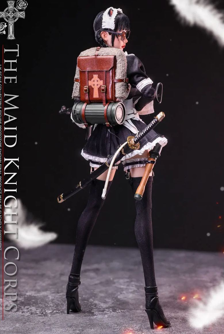 Long Shan Jin Shu Studio - 1/6 Maid Knights - Sniper MYSURU X Grenadier ANCHIRA LS-Meid.S-01A S-01B Licensed Statue